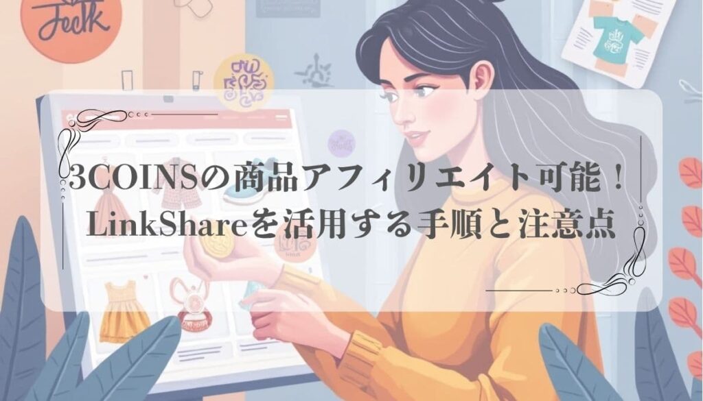 3coins アフィリエイト