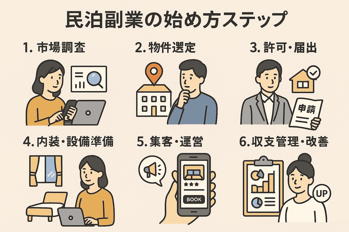 民泊、副業